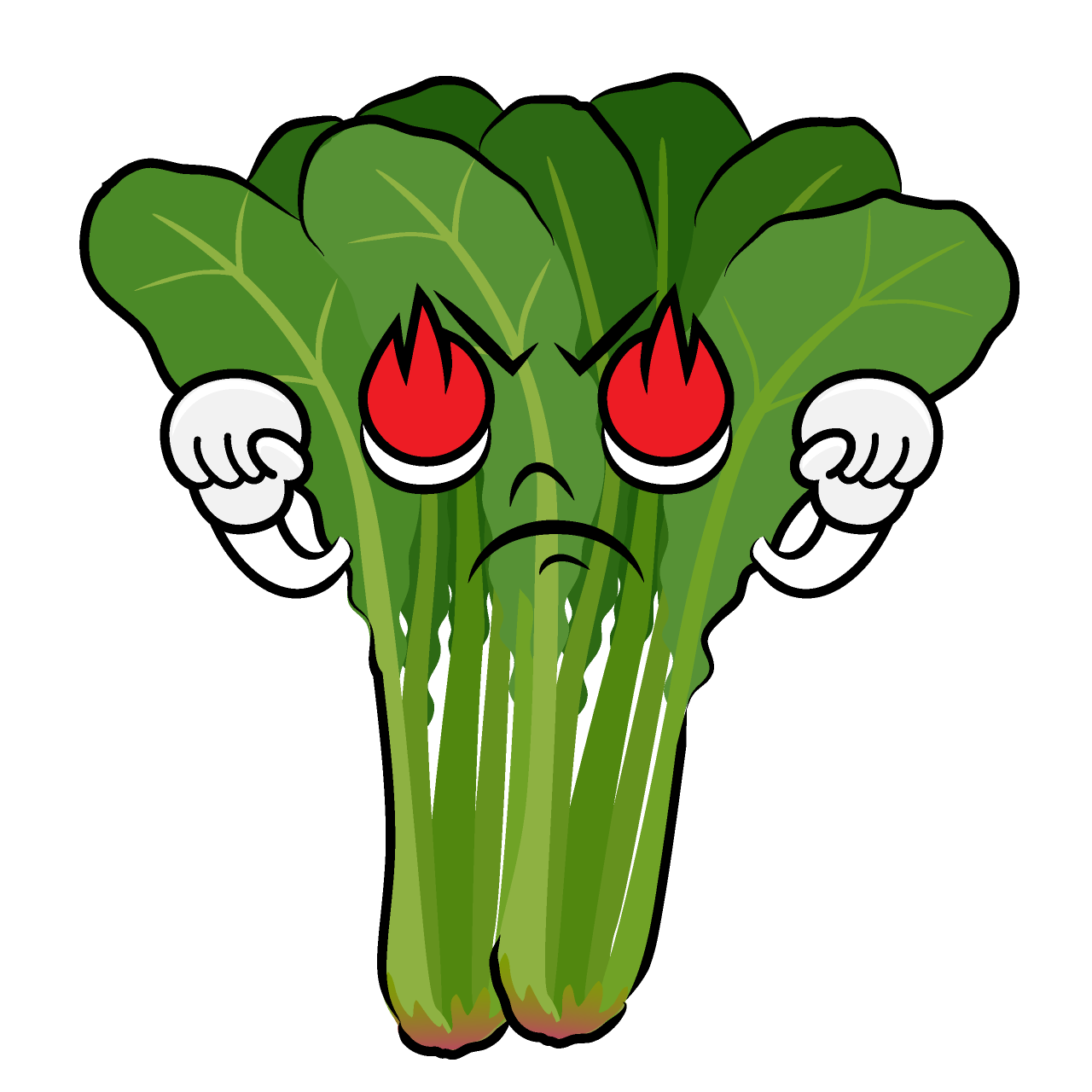 熱意のほうれん草