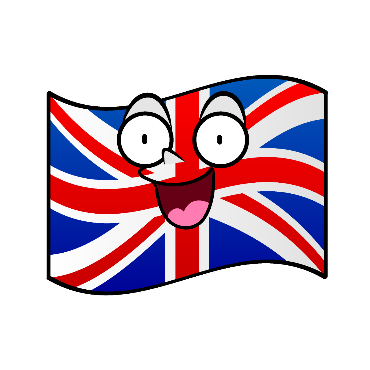 Surprised British Flag