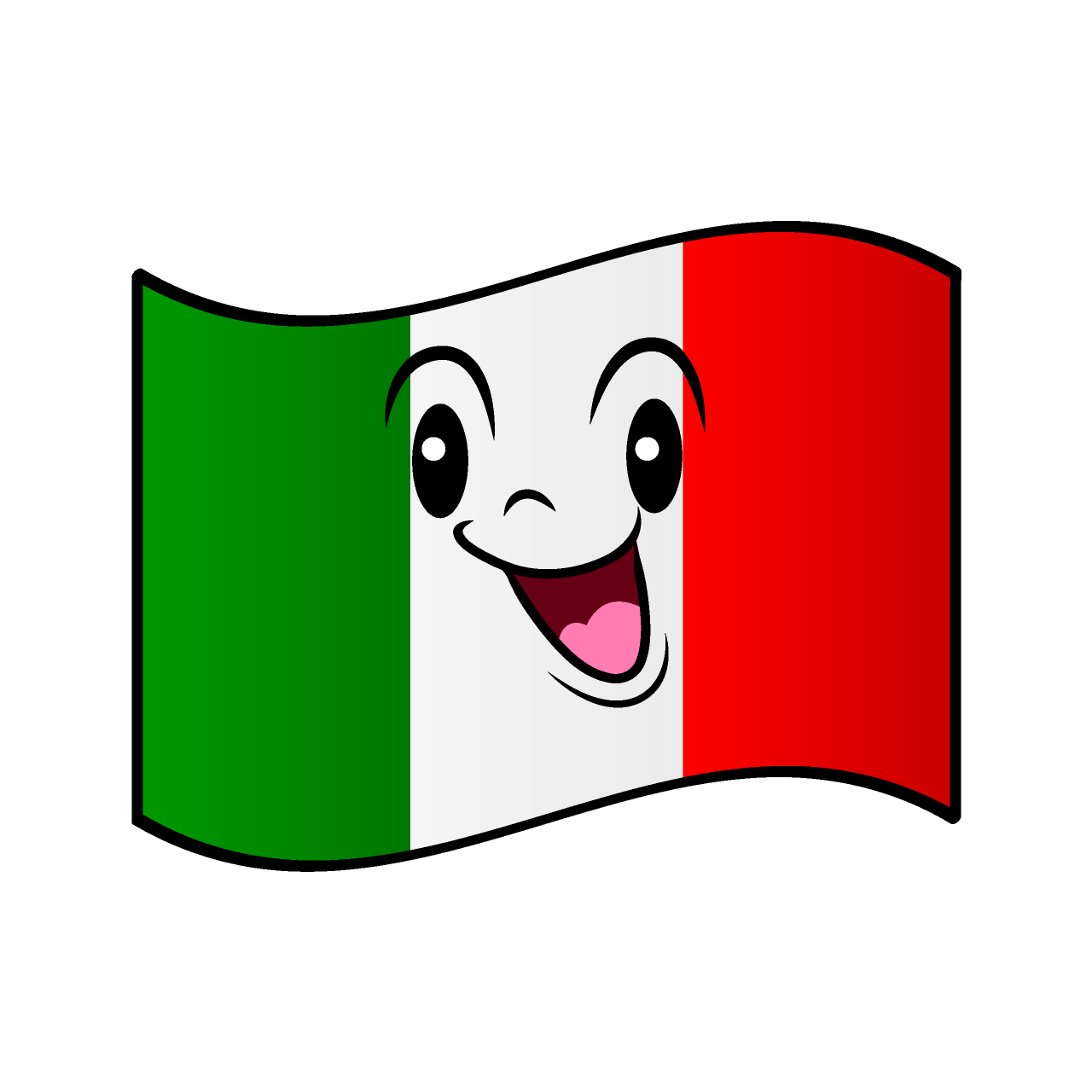 Singing Italian Flag