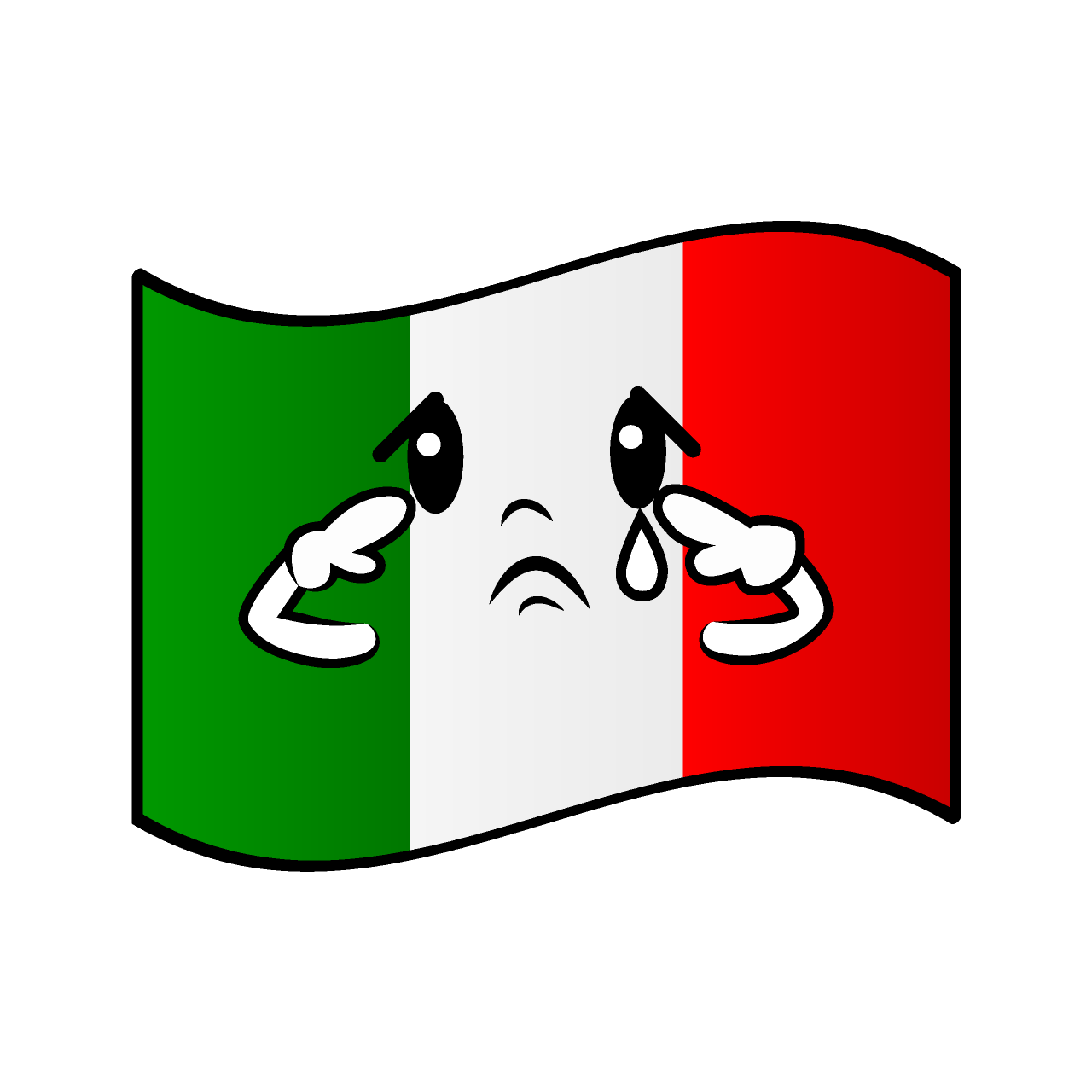 Sad Italian Flag