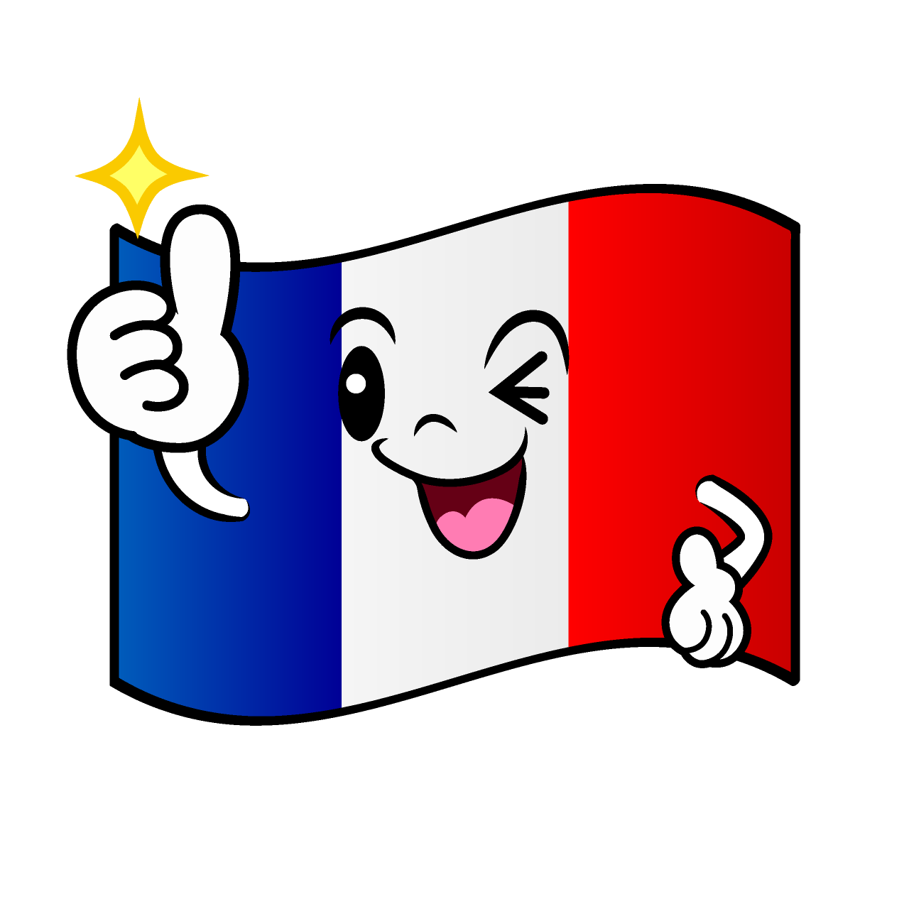 いいね！のフランス国旗