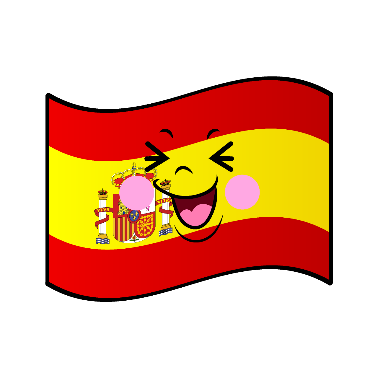 Laughing Spanish Flag
