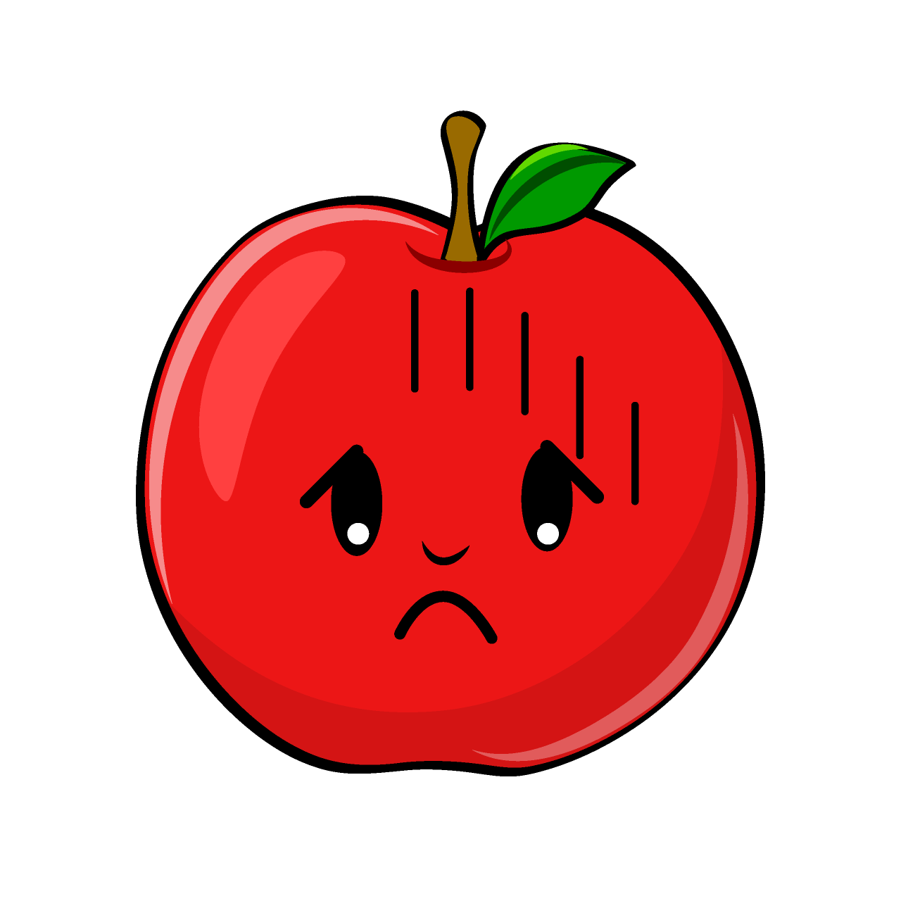 Depressed Apple