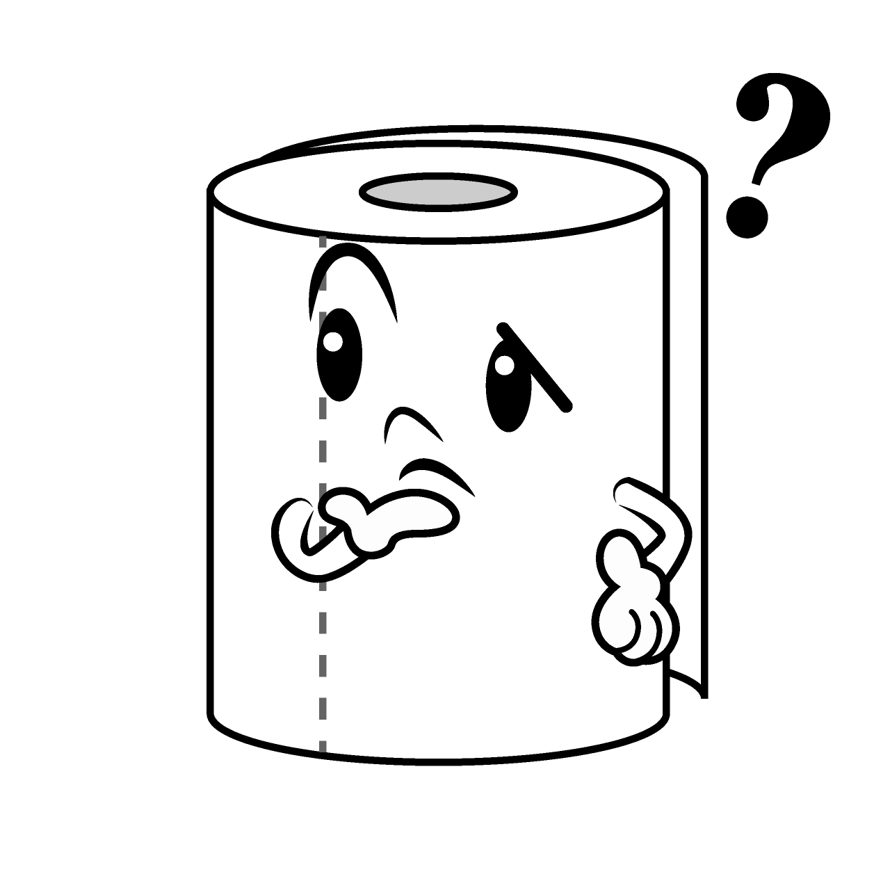 Thinking Toilet Paper