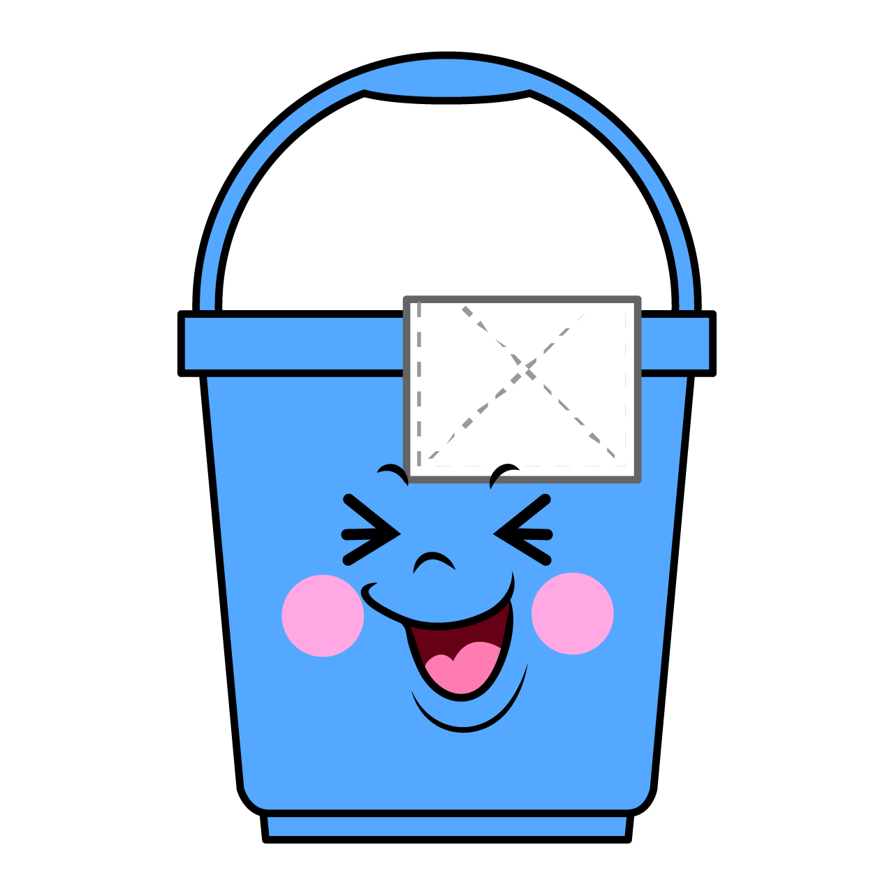 Laughing Cleaning Bucket