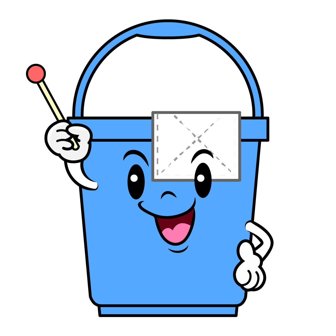 Speaking Cleaning Bucket