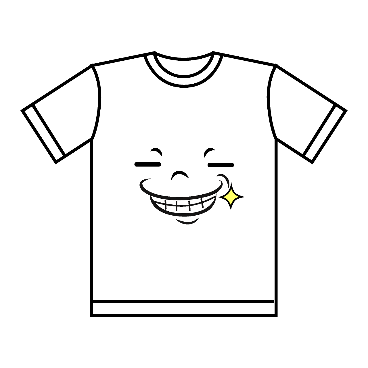 Grinning T-shirt