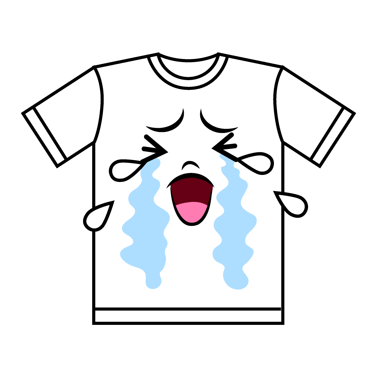 Crying T-shirt