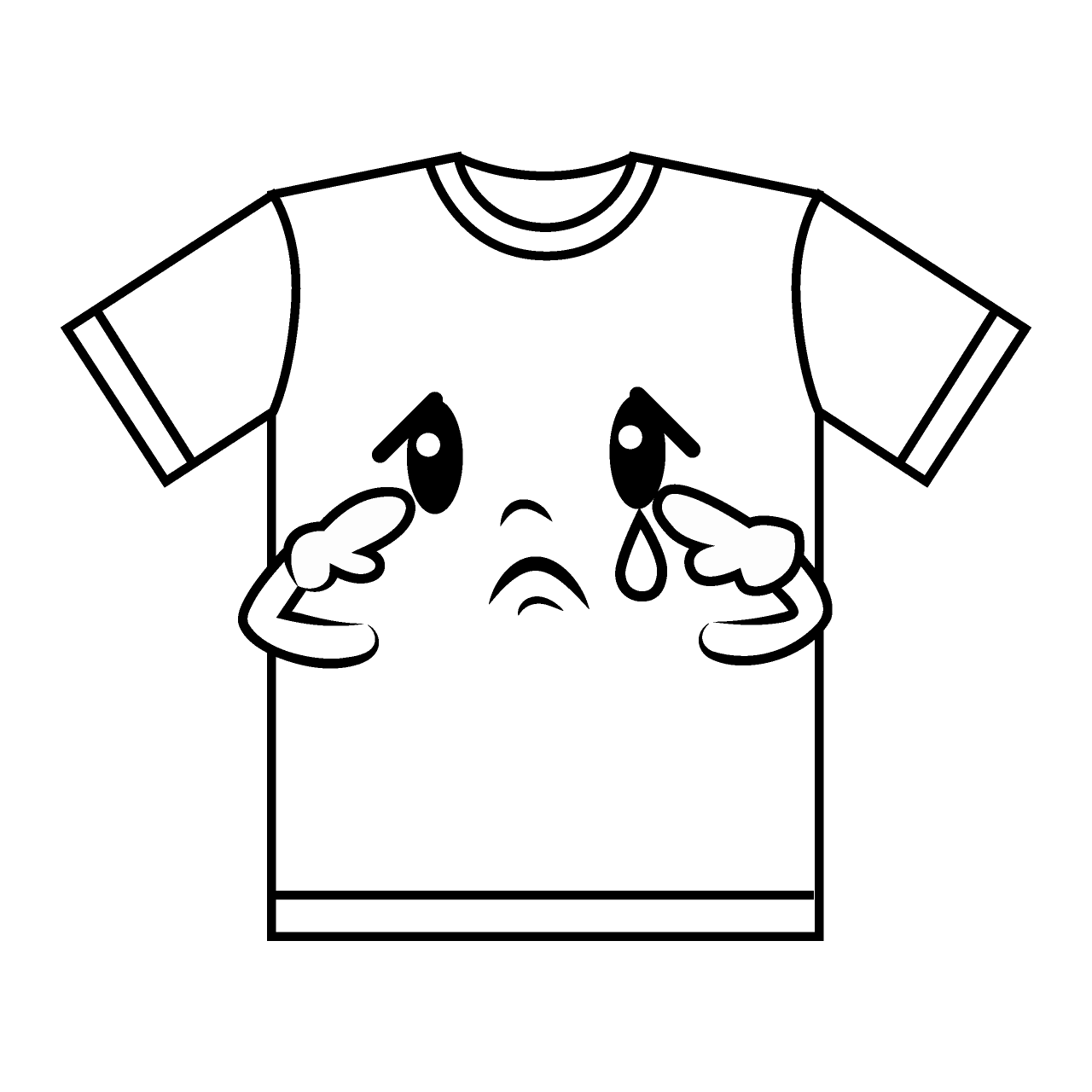 Sad T-shirt