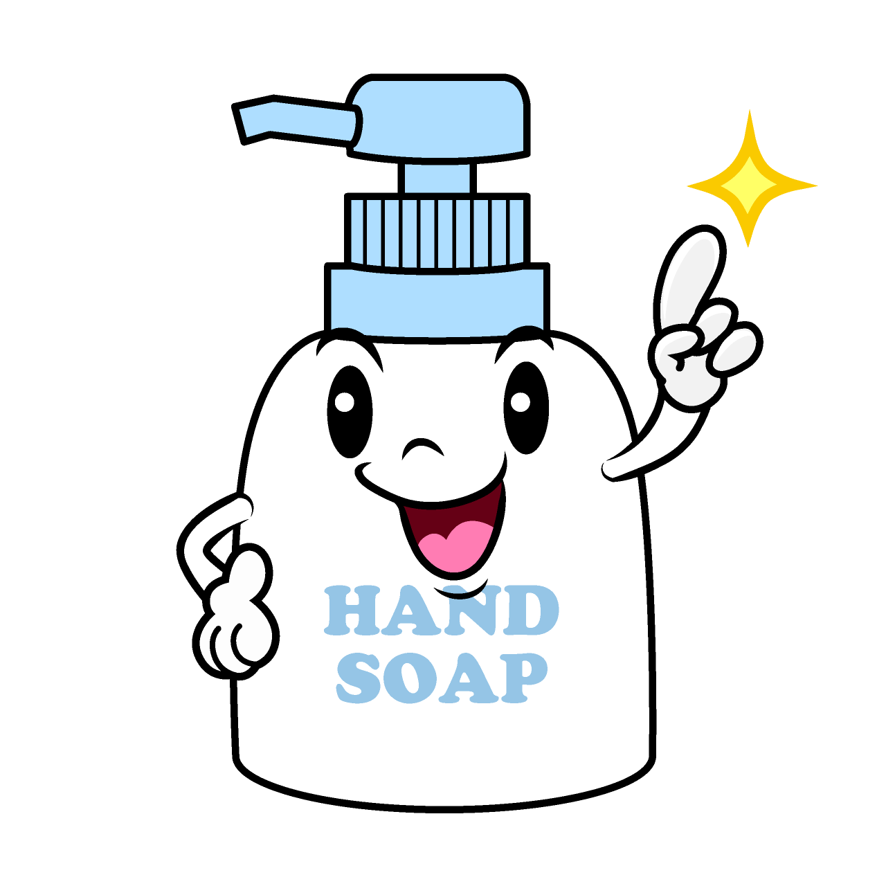 Hand Soap Pointing