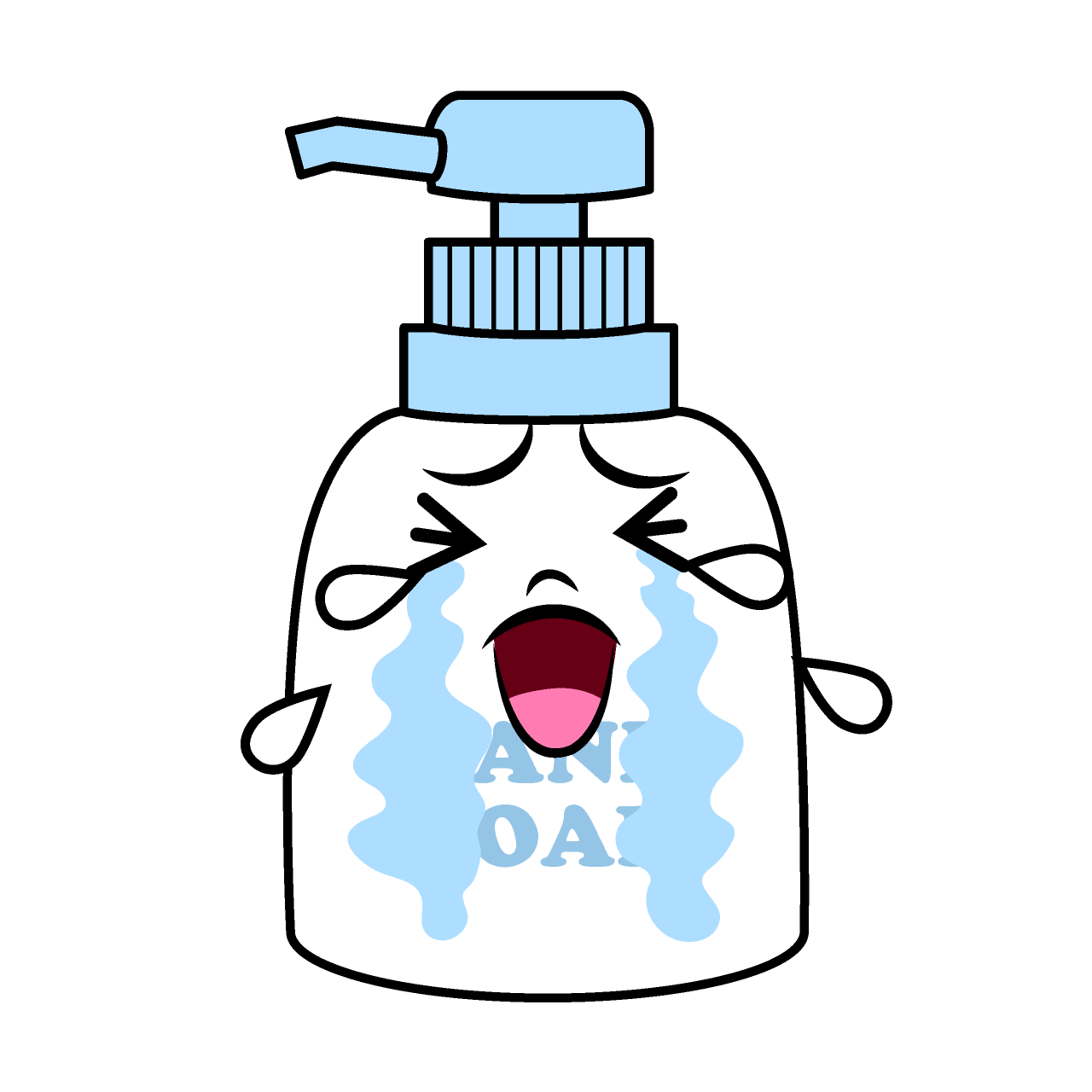 Crying Hand Soap