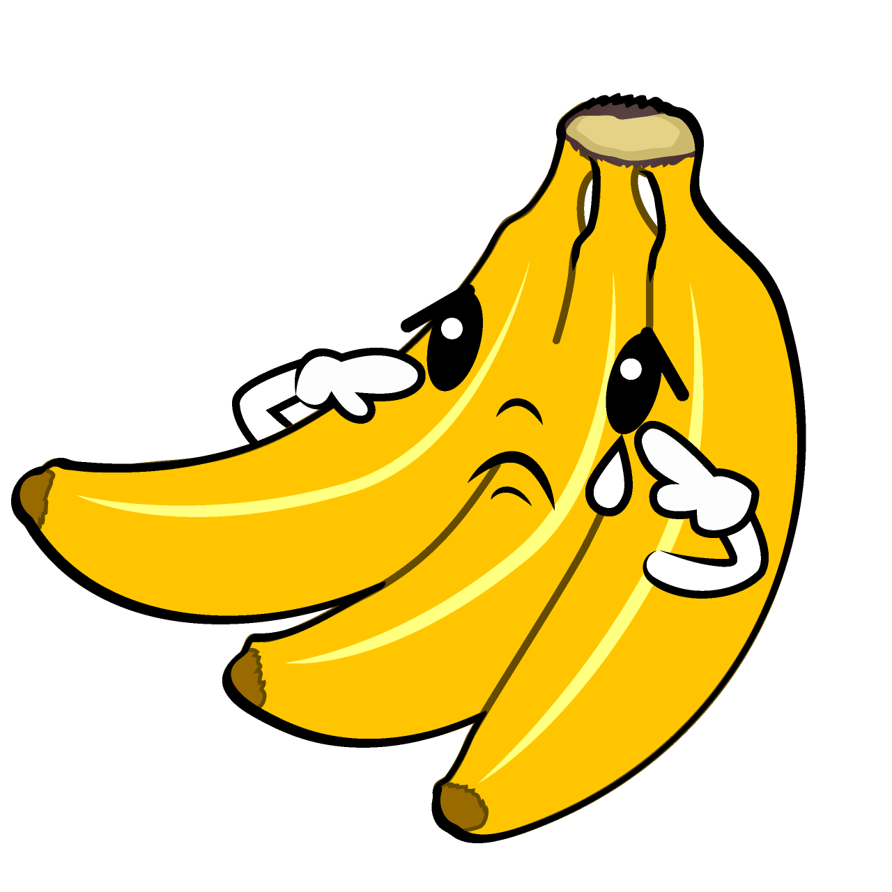 悲しいバナナ房
