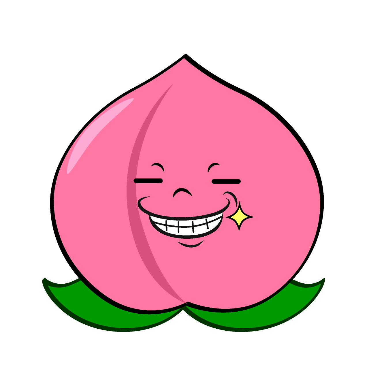 Grinning Peach