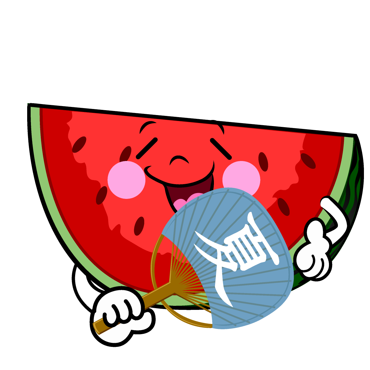 Relaxing Cut Watermelon