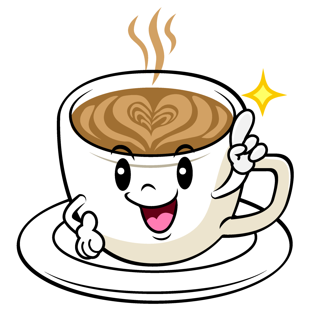 Cafe Latte Pointing