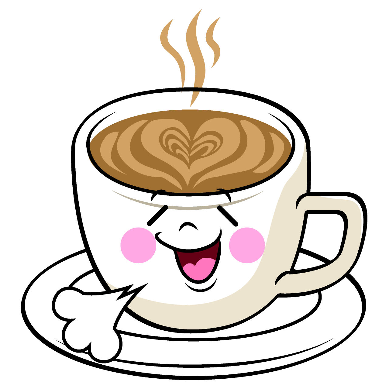 Relaxing Cafe Latte