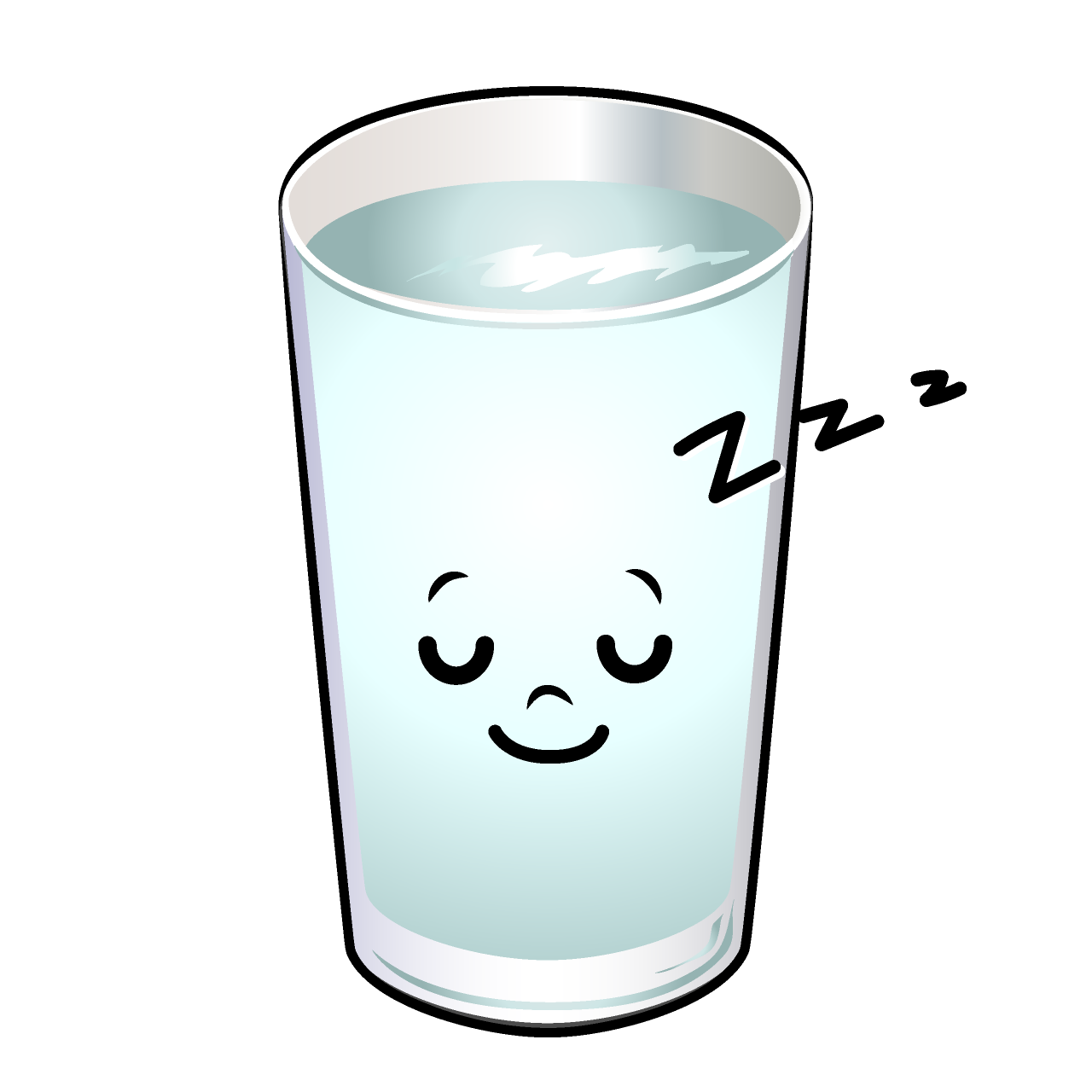 Sleeping Water Glass