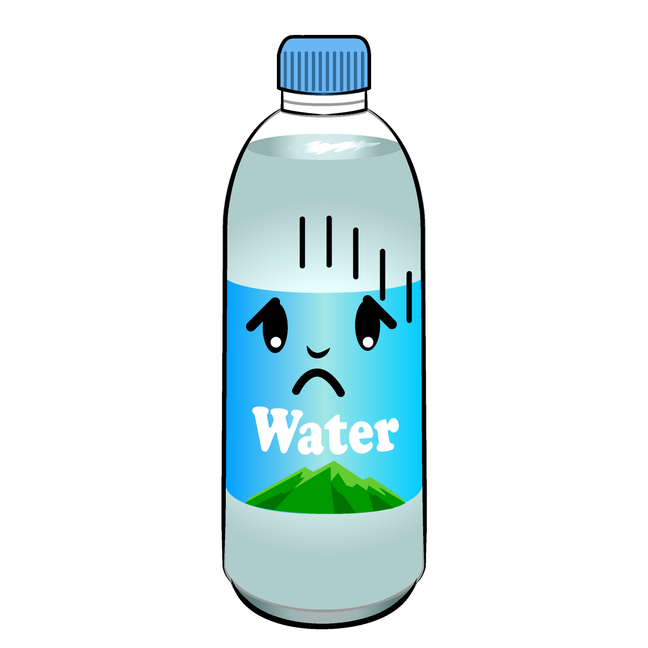 Depressed Mineral Water