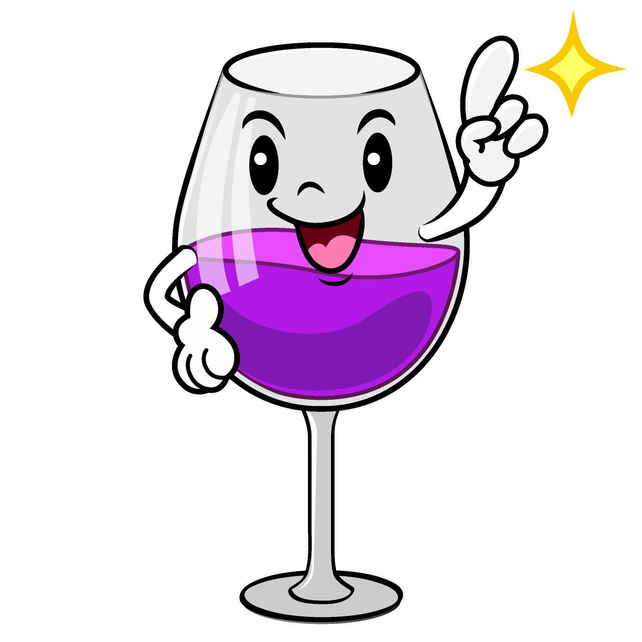 Wine Glass Pointing