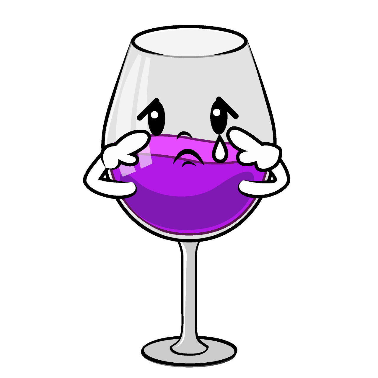 Sad Wine Glass