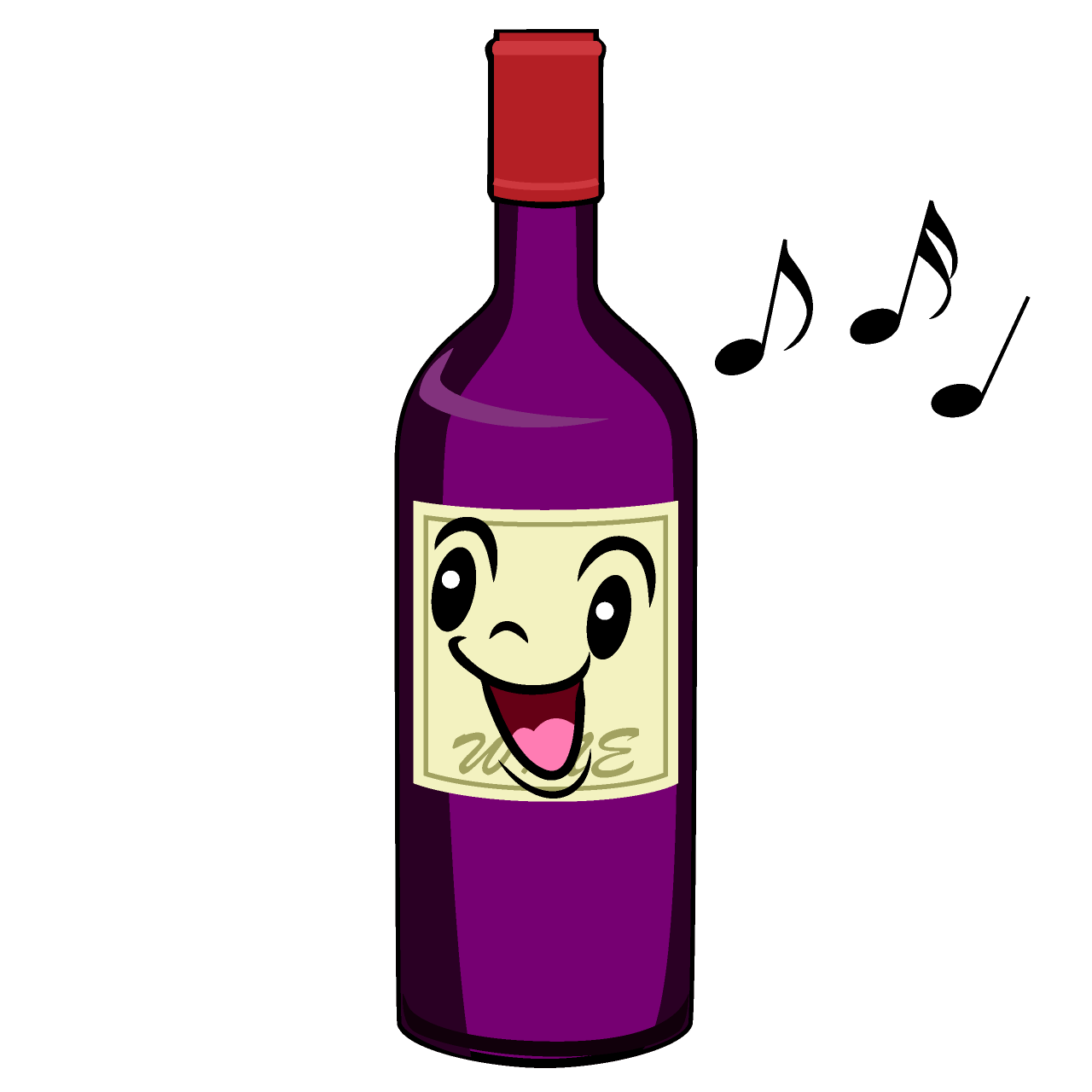 Singing Wine Bottle