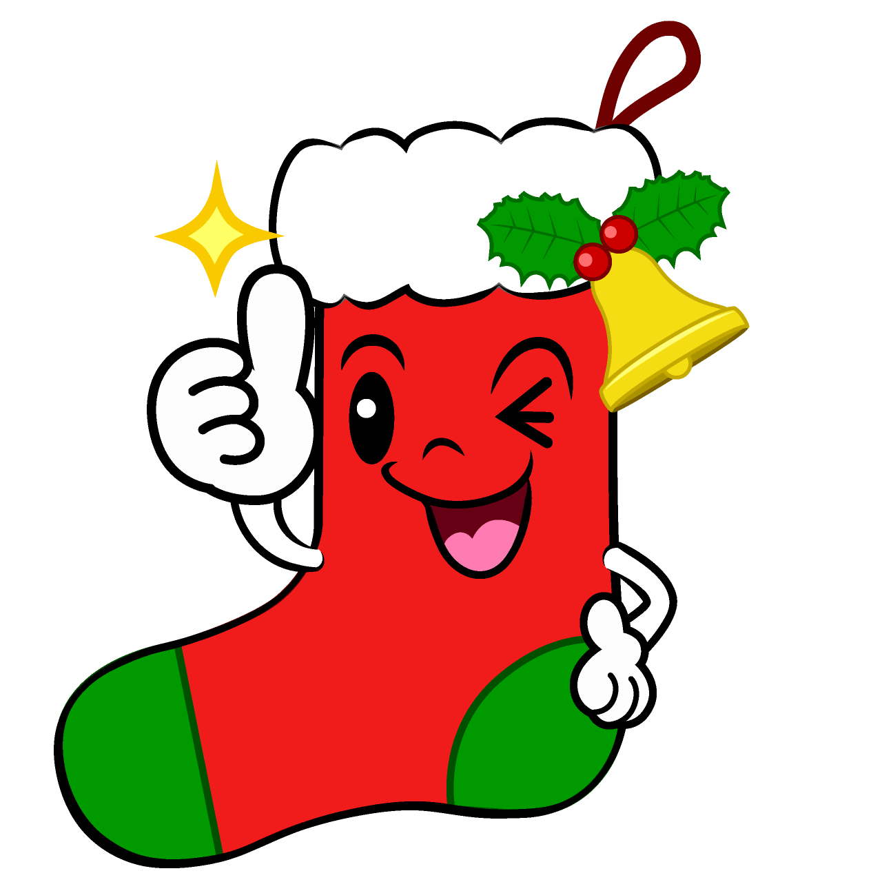 いいね！のクリスマス靴下