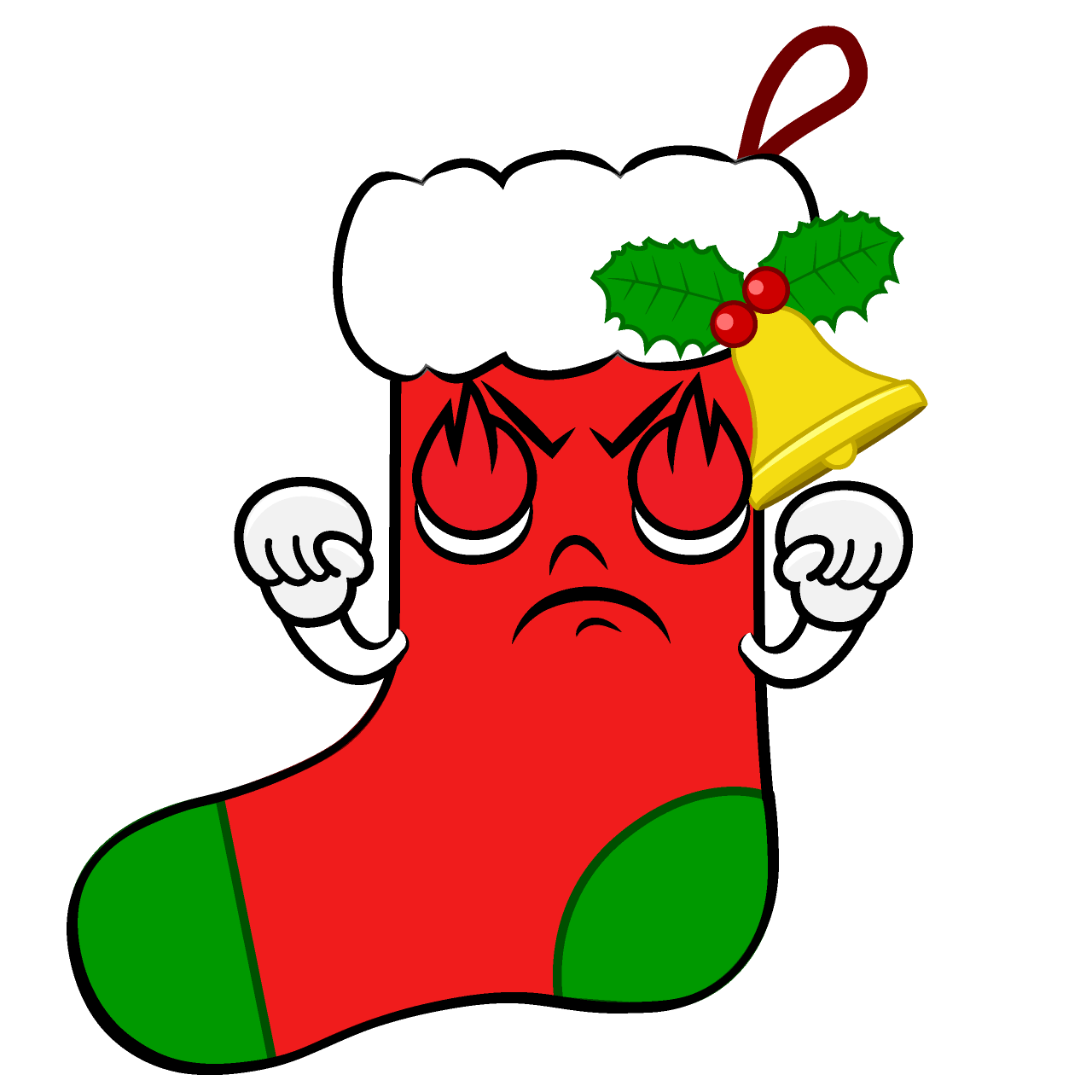 熱意のクリスマス靴下