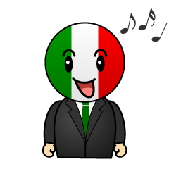歌うイタリア人