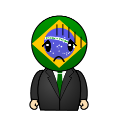 落ち込むブラジル人
