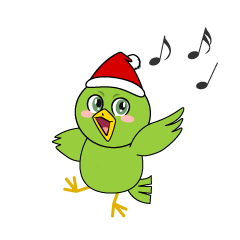 クリスマスの小鳥
