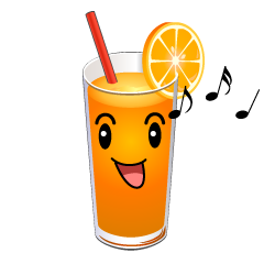 歌うオレンジジュース