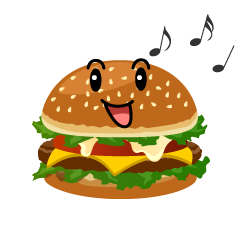 歌うハンバーガー