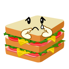 悲しいサンドイッチ