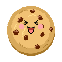 笑うクッキー