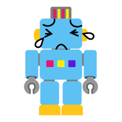 泣くロボット