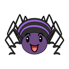 笑顔の蜘蛛
