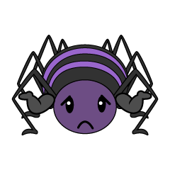 困る蜘蛛