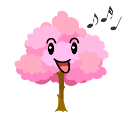 歌う桜の木