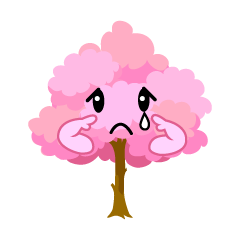 悲しい桜の木
