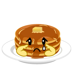 悲しいパンケーキ