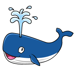 笑うクジラ
