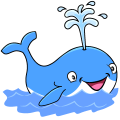 海の青クジラ