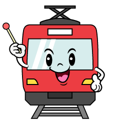 かわいい電車の無料キャラクターイラスト素材集 Illustcute