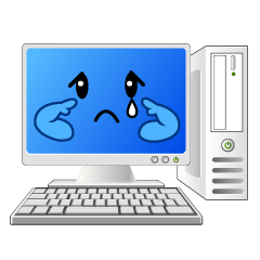 悲しいデスクトップパソコン
