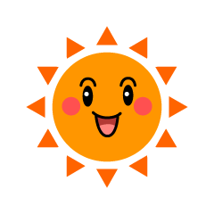 笑顔の太陽