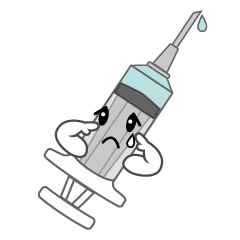 かわいい注射器の無料キャラクターイラスト素材集 Illustcute