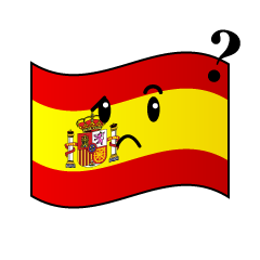 考えるスペイン国旗