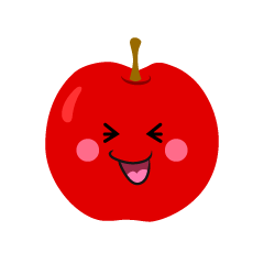 笑うリンゴ