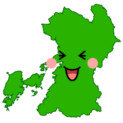 笑う熊本県