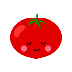 寝るトマト